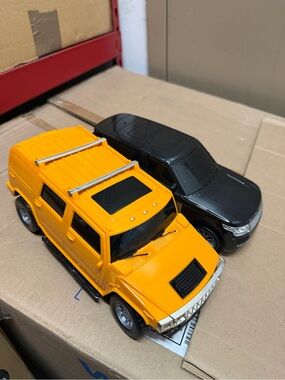 Kids Toy Off-Road SUV Toy Truck - Yellow and Black